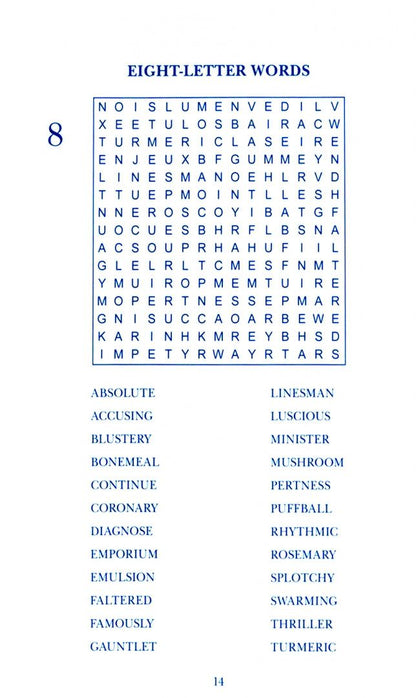 Eric Saunders: Wordsearch. Over 250 Puzzles