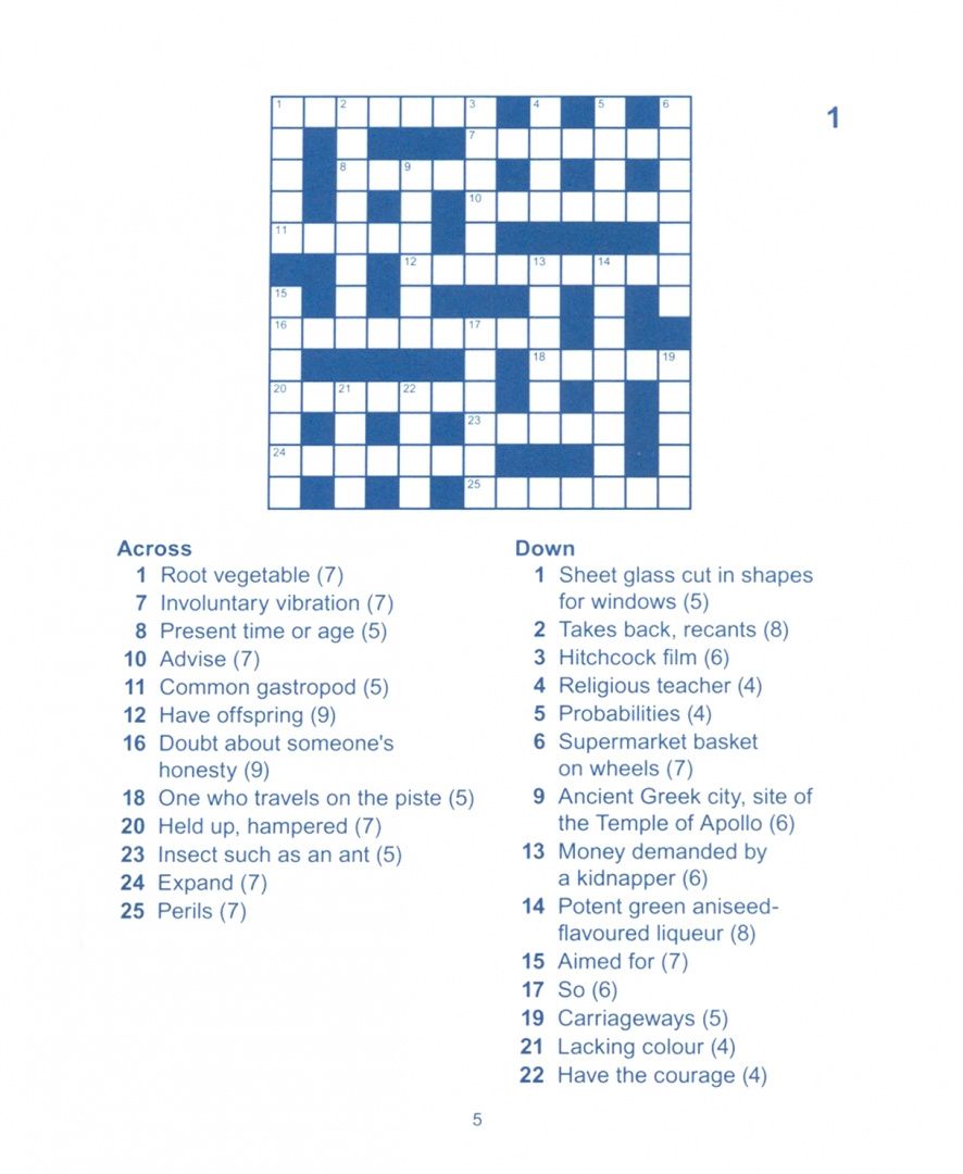 Eric Saunders: Crosswords