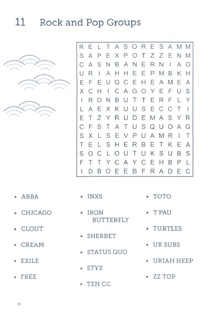 Eric Saunders: Puzzles for Mindfulness Wordsearch. Enjoy some time out with these relaxing puzzles