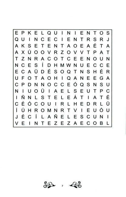 Spanish Wordsearch