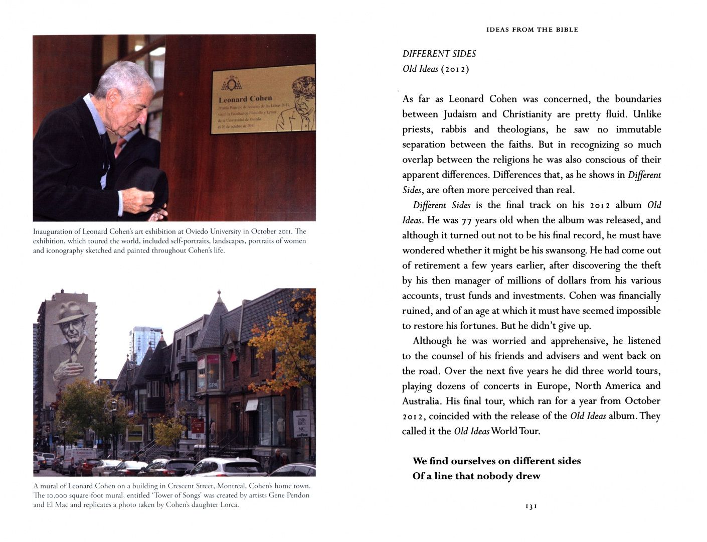 Harry Freedman: Leonard Cohen. The Mystical Roots of Genius