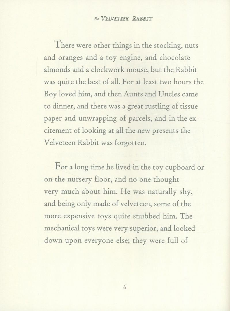 Margery Williams: The Velveteen Rabbit
