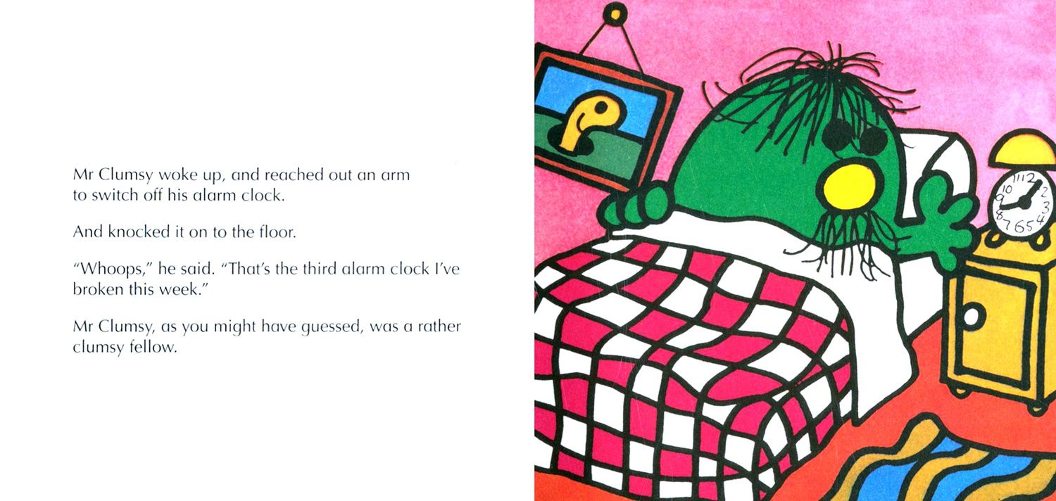 Roger Hargreaves: Mr. Clumsy