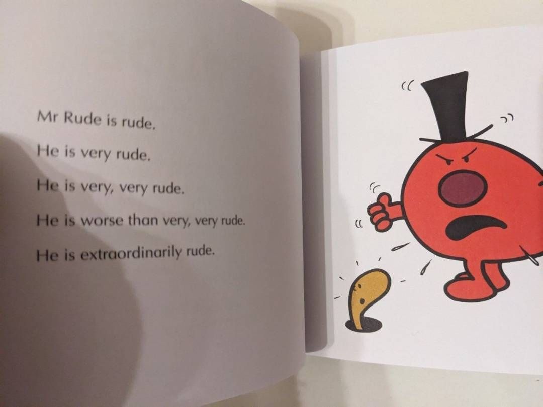 Adam Hargreaves: Mr. Rude