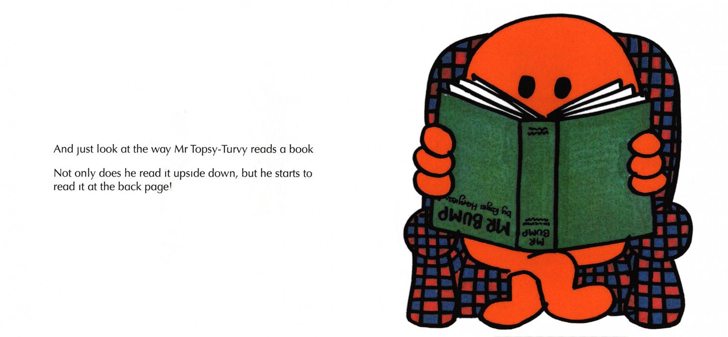 Roger Hargreaves: Mr. Topsy-Turvy