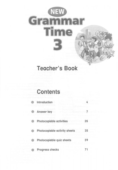 Sandy Jervis: New Grammar Time. Level 3. Teacher's Book