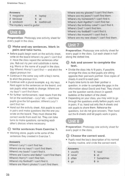 Sandy Jervis: New Grammar Time. Level 3. Teacher's Book