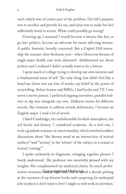 Kaplan Isabel: Not Safe For Work