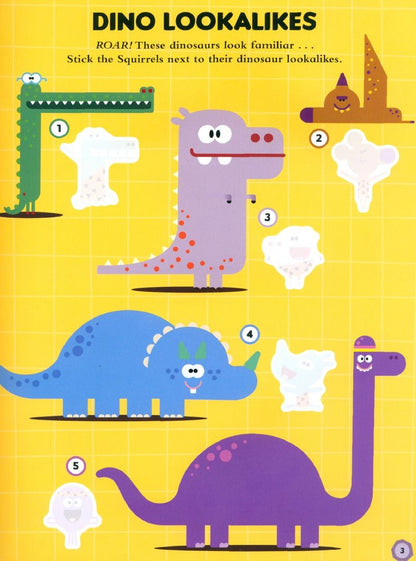 Jane Kent: Dinosaurs. Sticker Activity Book