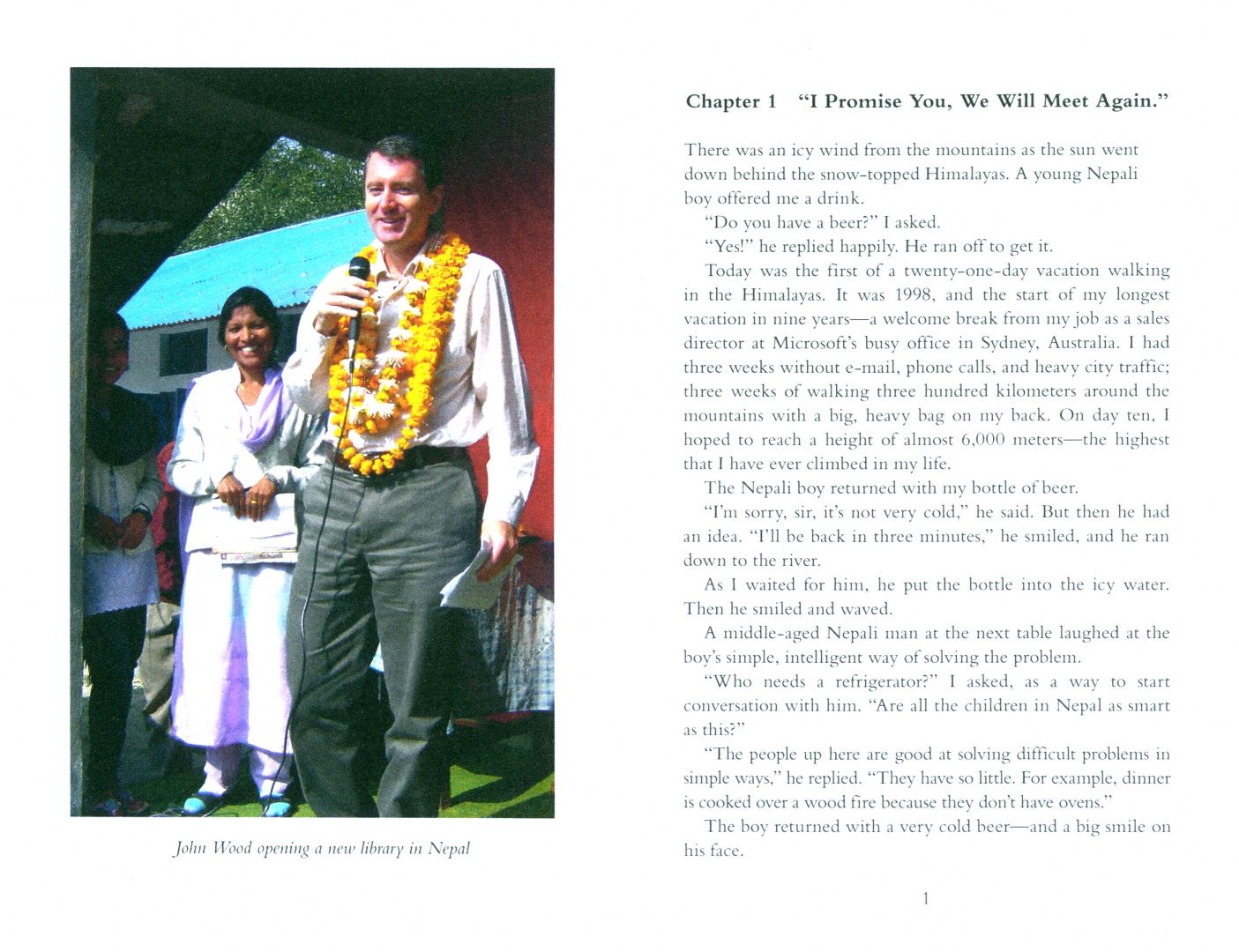 John Wood: Leaving Microsoft to Change the World. Level 3