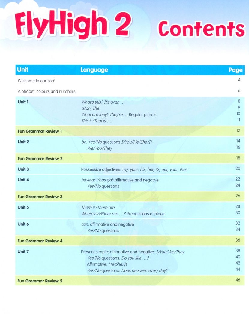 Katerina Stavridou: Fly High. Level 2. Fun Grammar Pupil's Book (+CD)