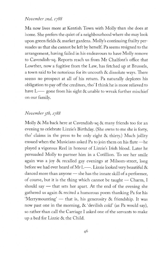 Anthony Quinn: Molly & the Captain