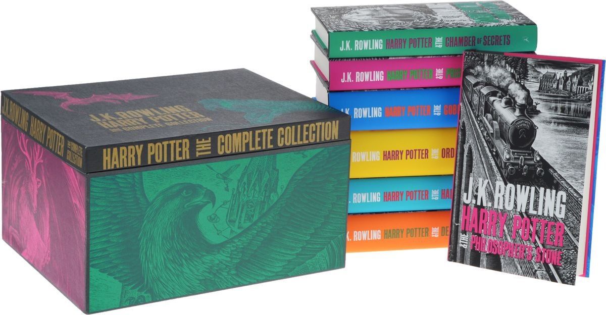 Джоан Роулинг: Harry Potter The Complete Collection Adult Box Set (комплект из 7 книг)