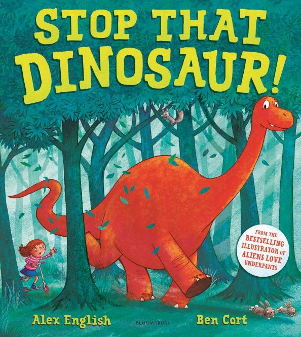 Alex English: Stop That Dinosaur!