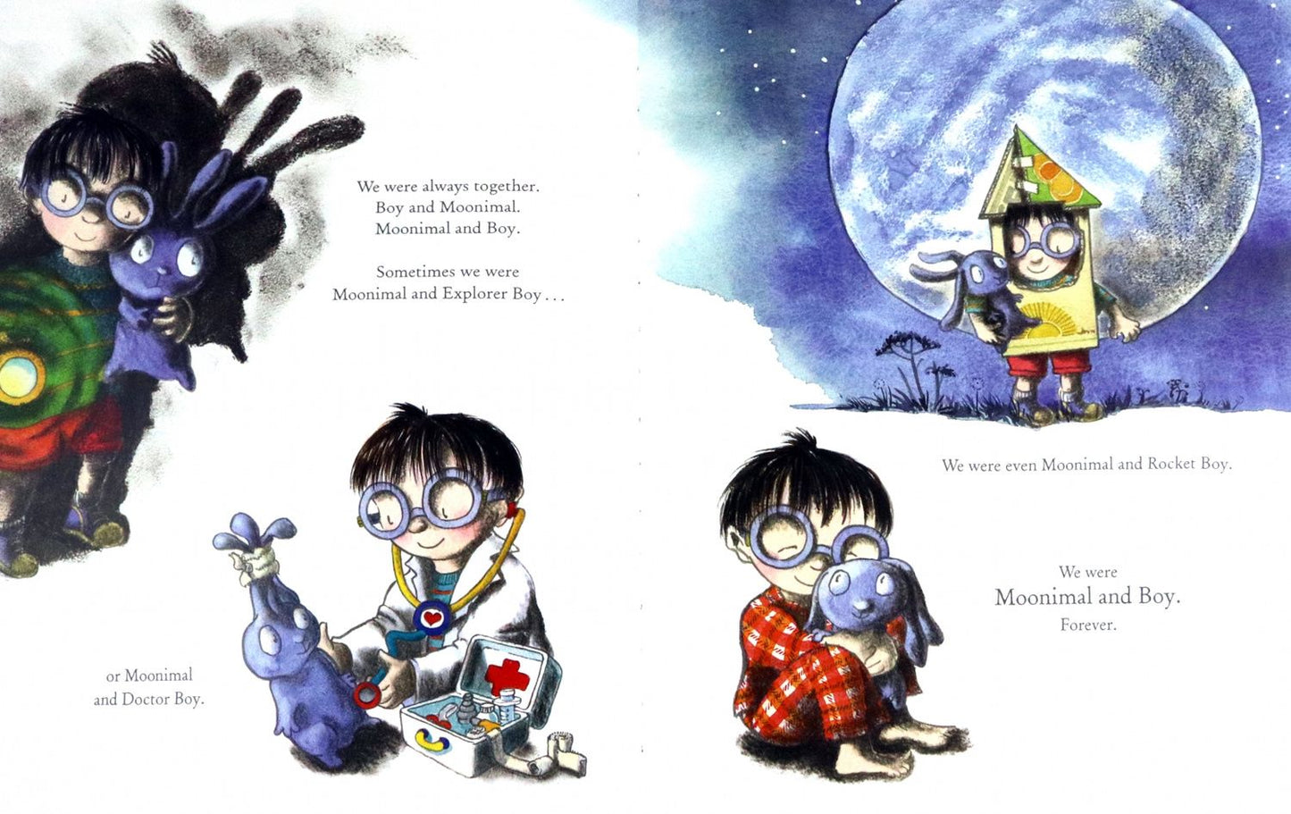 Debi Gliori: The Boy and the Moonimal