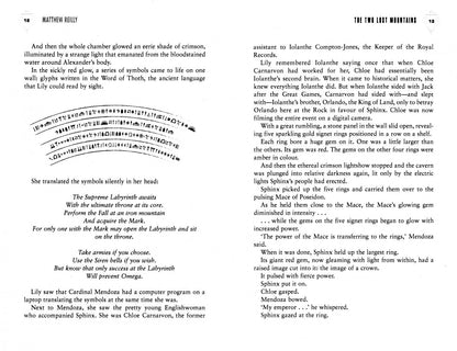 Matthew Reilly: The Two Lost Mountains