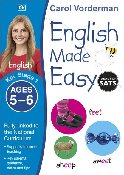 Carol Vorderman: English Made Easy. Ages 5-6. Key Stage 1