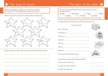 Carol Vorderman: Spelling Made Easy. Ages 6-7. Key Stage 1