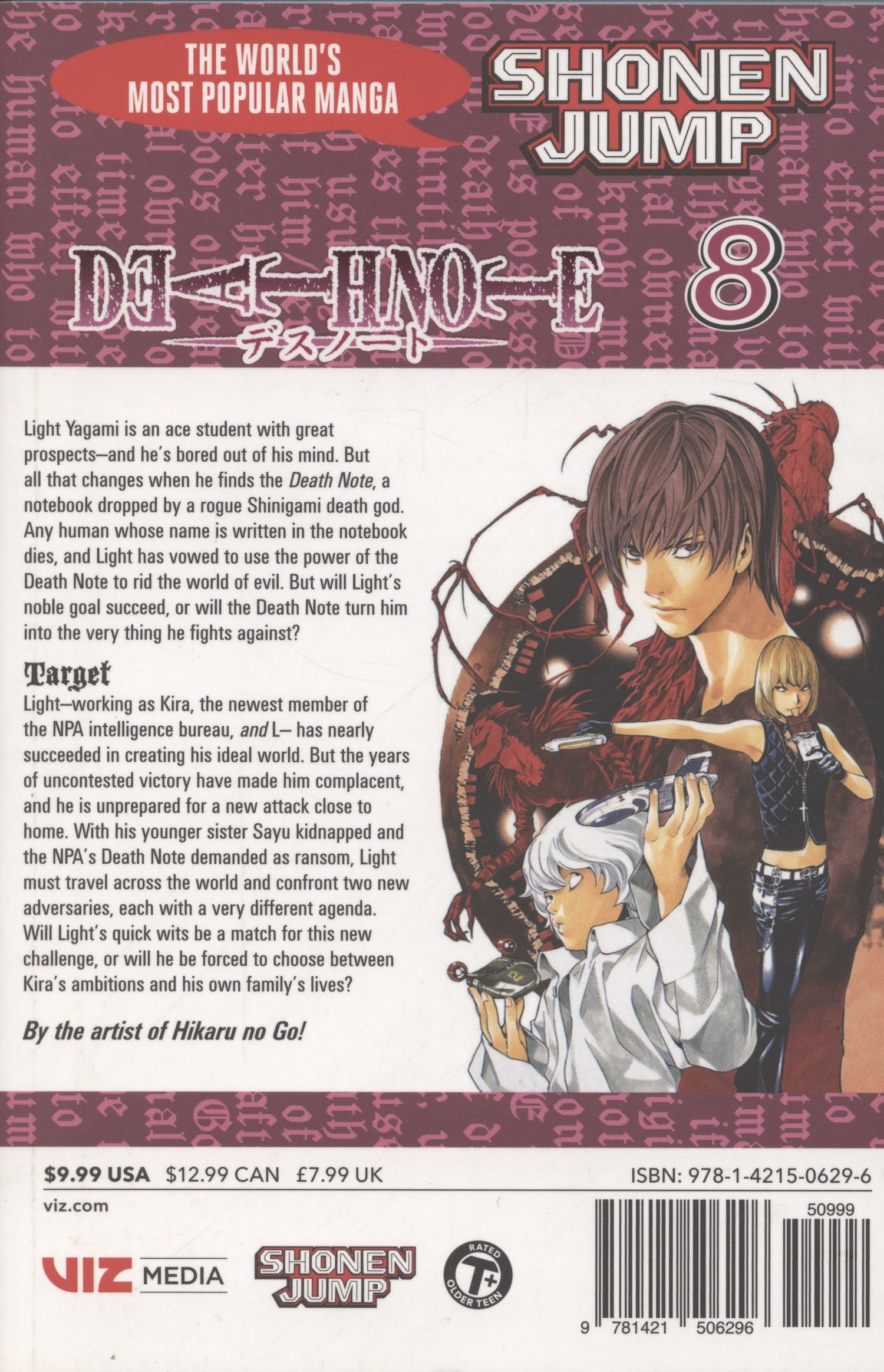 Tsugumi Ohba: Комикс "Death Note. Vol. 8 / Тетрадь Смерти. Том 8 (на английском языке)