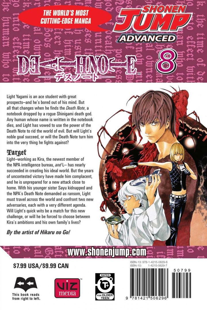 Tsugumi Ohba: Death Note. Volume 8