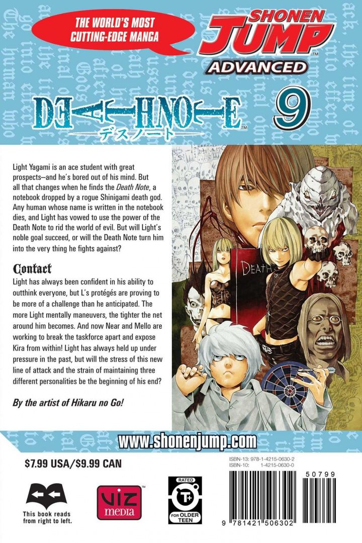 Tsugumi Ohba: Death Note. Volume 9