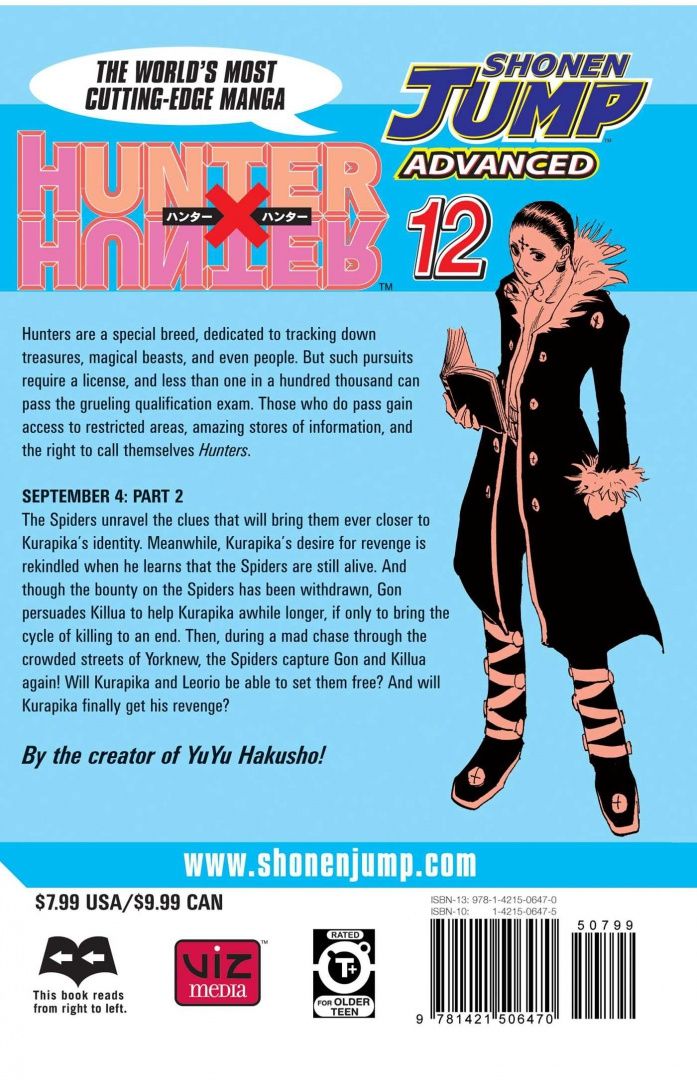 Yoshihiro Togashi: Hunter x Hunter. Volume 12