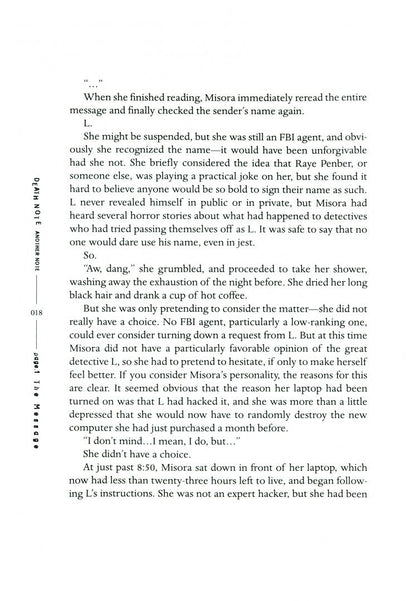 NISIOISIN: Death Note Another Note. The Los Angeles BB Murder Cases