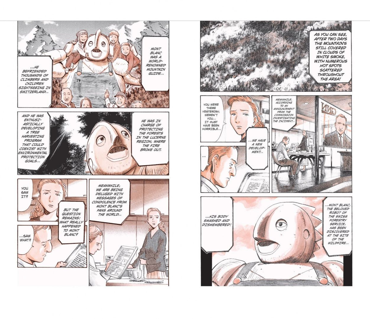 Naoki Urasawa: Pluto. Urasawa x Tezuka. Volume 1