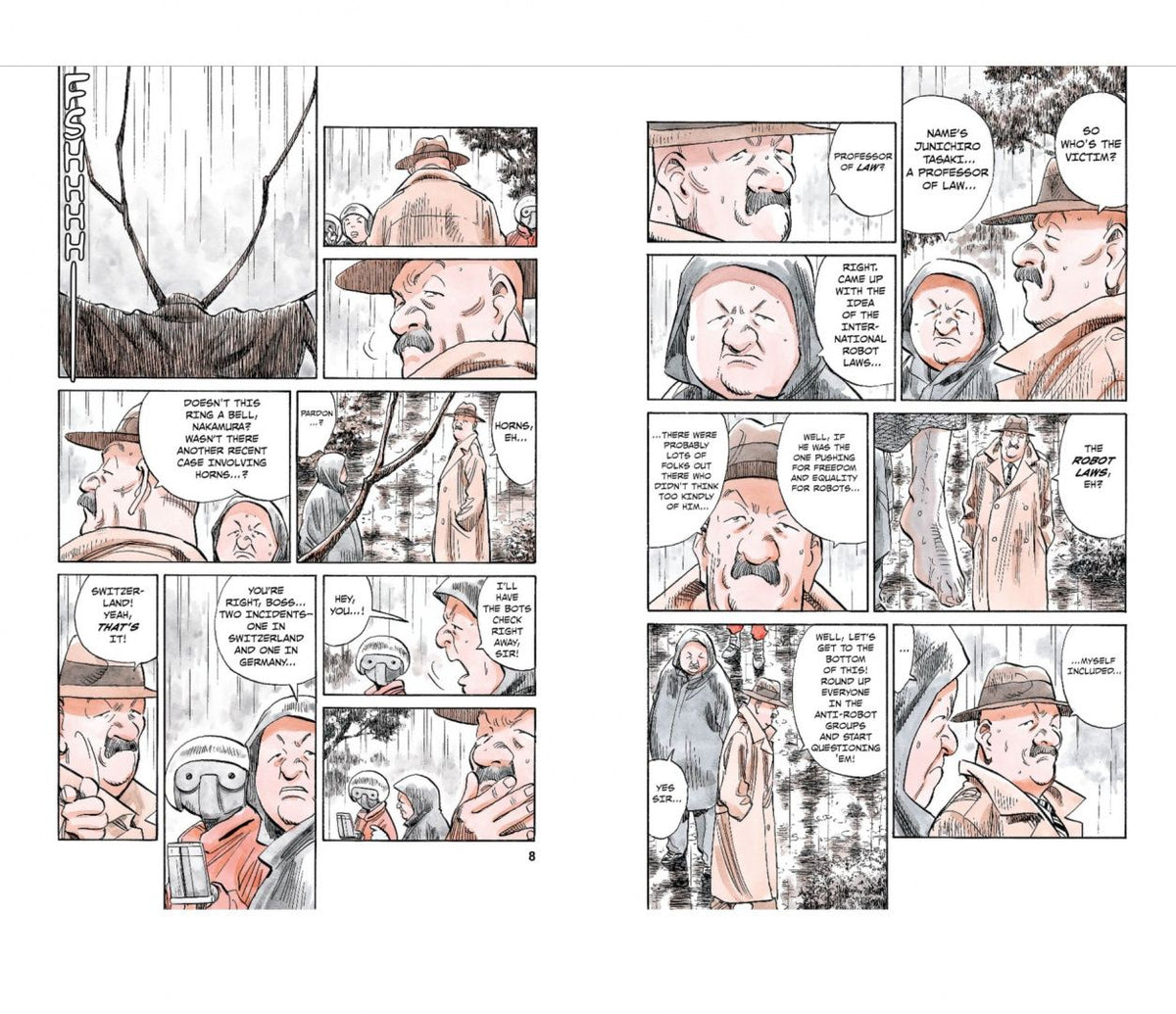 Naoki Urasawa: Pluto. Urasawa x Tezuka. Volume 2