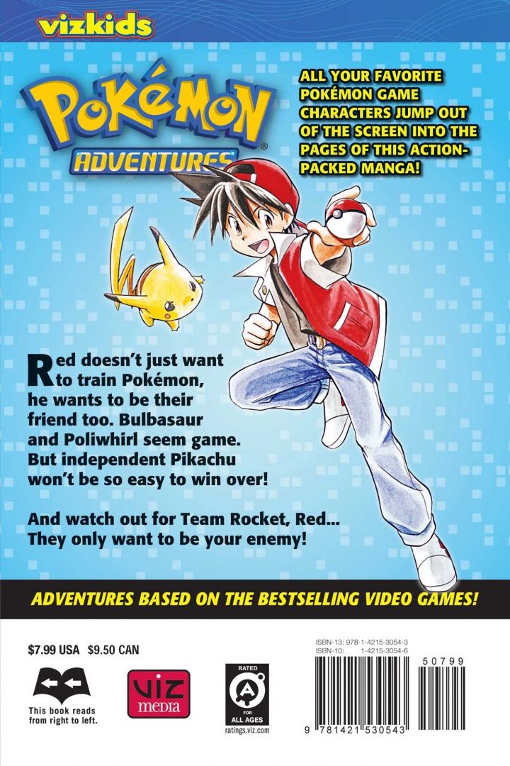 Hidenori Kusaka: Pokemon Adventures. Red and Blue. Volume 1