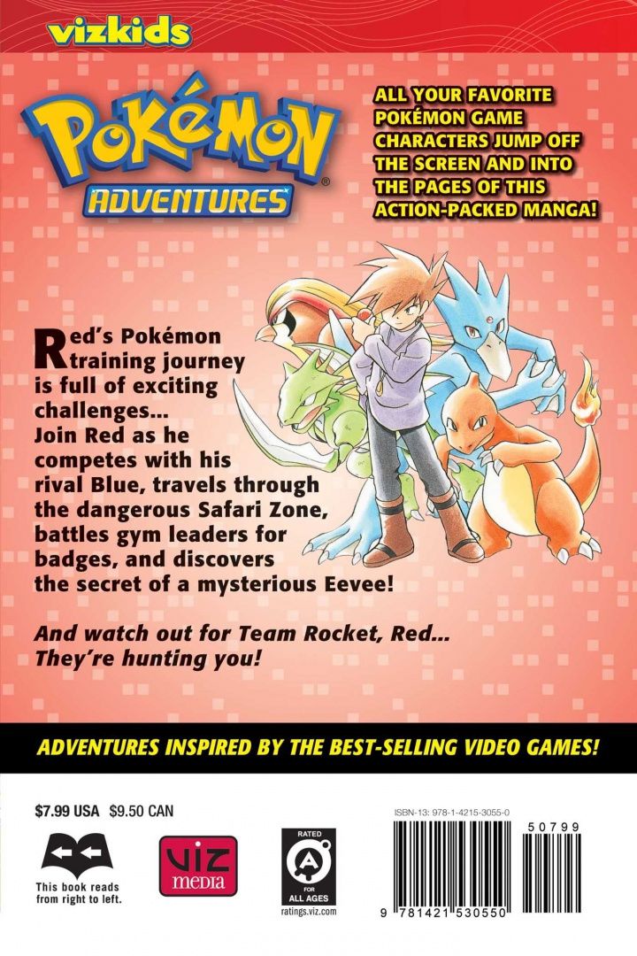 Hidenori Kusaka: Pokemon Adventures. Red and Blue. Volume 2