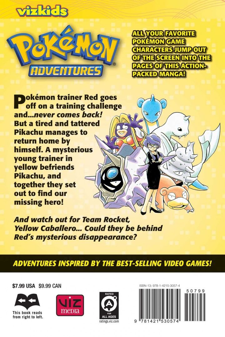 Hidenori Kusaka: Pokemon Adventures. Red and Blue. Volume 4