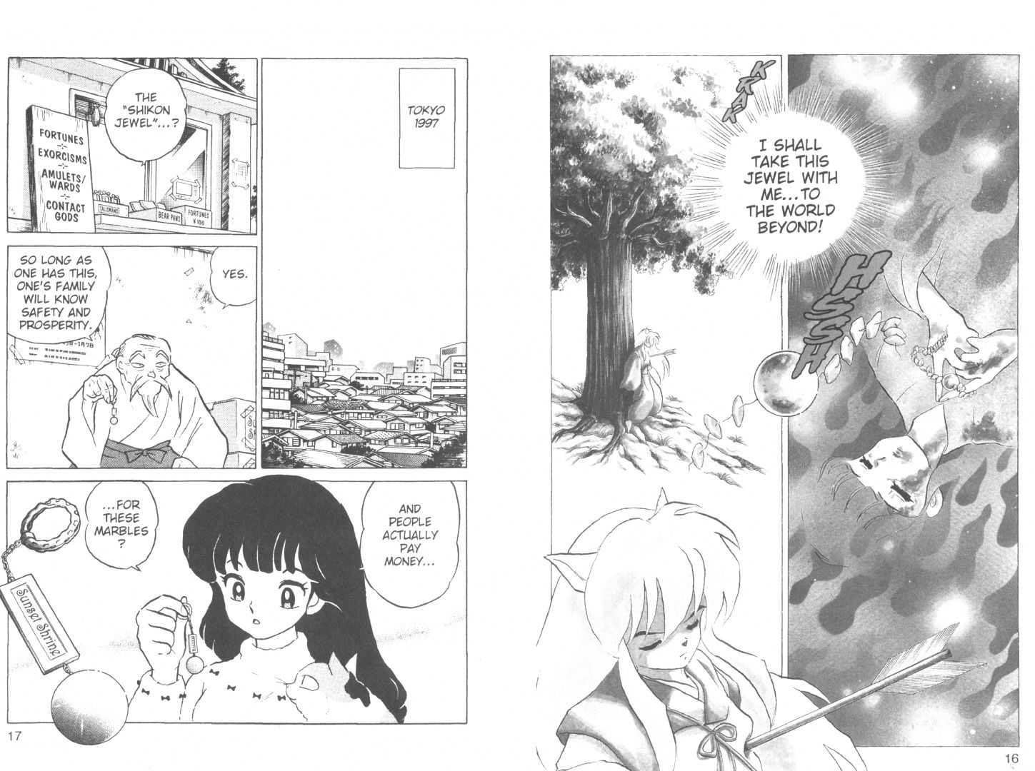 Rumiko Takahashi: Inuyasha. 3-in-1. Volume 1