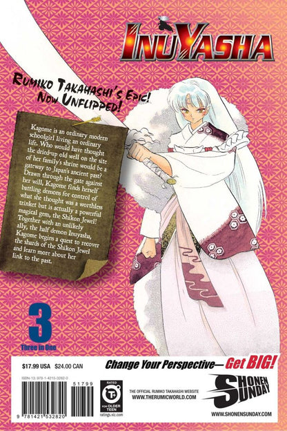 Rumiko Takahashi: InuYasha. 3-in-1. Volume 3