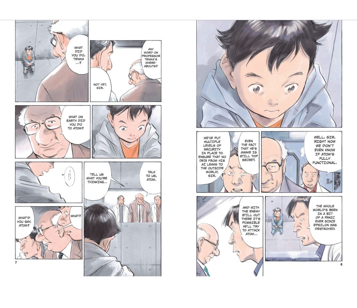 Naoki Urasawa: Pluto. Urasawa x Tezuka. Volume 8