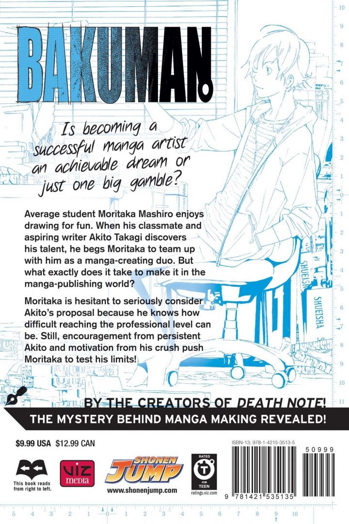 Tsugumi Ohba: Bakuman. Volume 1