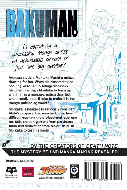 Tsugumi Ohba: Bakuman. Volume 1