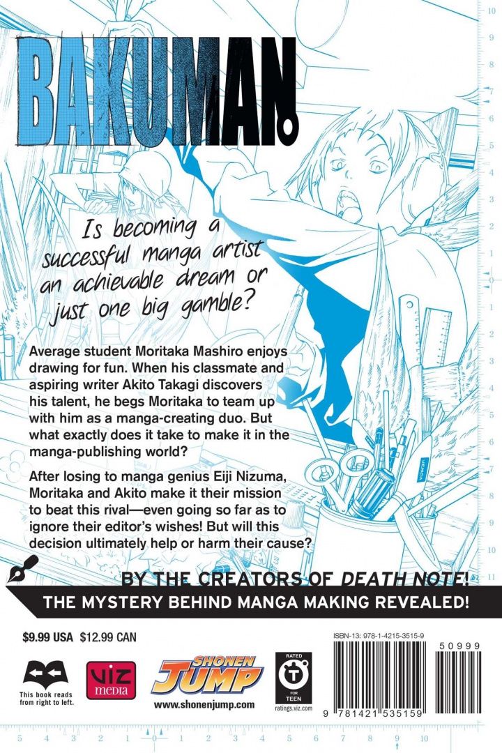Tsugumi Ohba: Bakuman. Volume 3