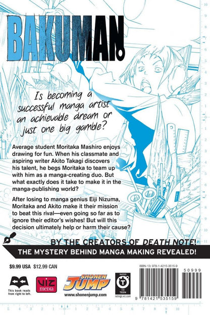 Tsugumi Ohba: Bakuman. Volume 3