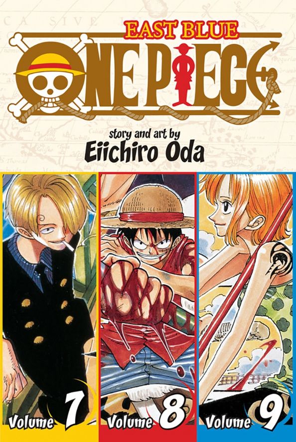Eiichiro Oda: One Piece. Omnibus Edition. Volume 7, 8, 9