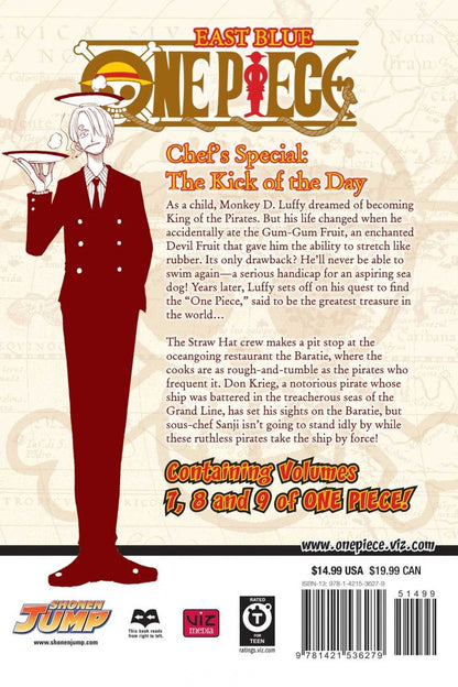 Eiichiro Oda: One Piece. Omnibus Edition. Volume 7, 8, 9