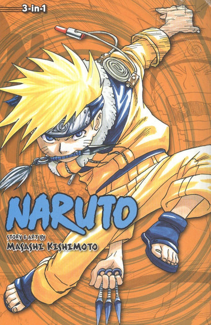 Масаши Кишимото: Naruto (3-in-1 Edition), Vol. 2: Includes vols. 4, 5 and 6