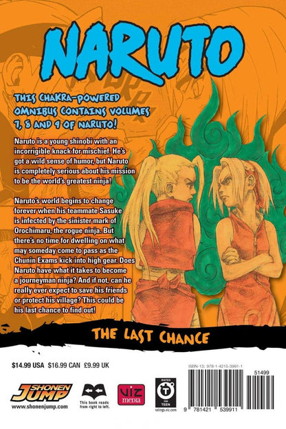 Кисимото Масаси: Naruto. 3-in-1 Edition. Volume 3