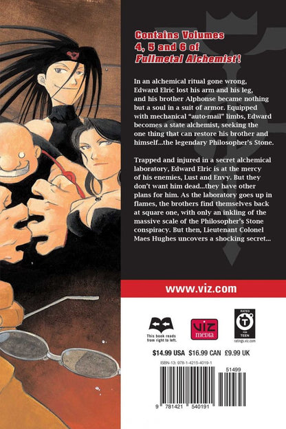 Hiromu Arakawa: Fullmetal Alchemist. 3-in-1 Edition. Volume 2