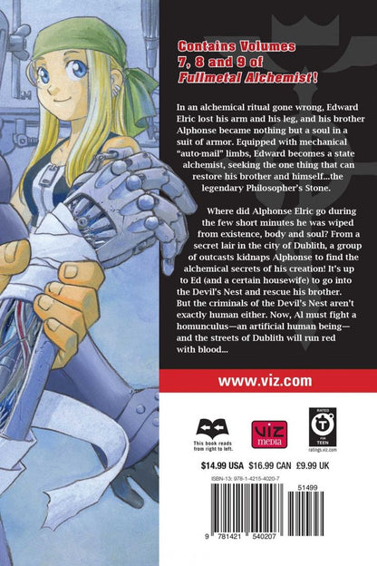 Hiromu Arakawa: Fullmetal Alchemist. 3-in-1 Edition. Volumes 7-8-9