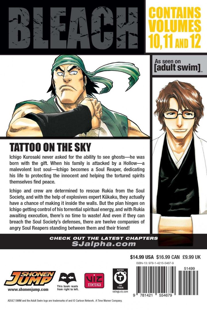 Tite Kubo: Bleach. 3-in-1 Edition. Volume 4