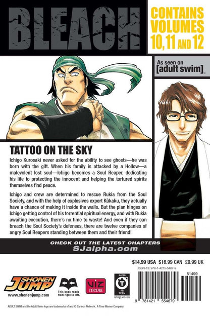 Tite Kubo: Bleach. 3-in-1 Edition. Volume 4