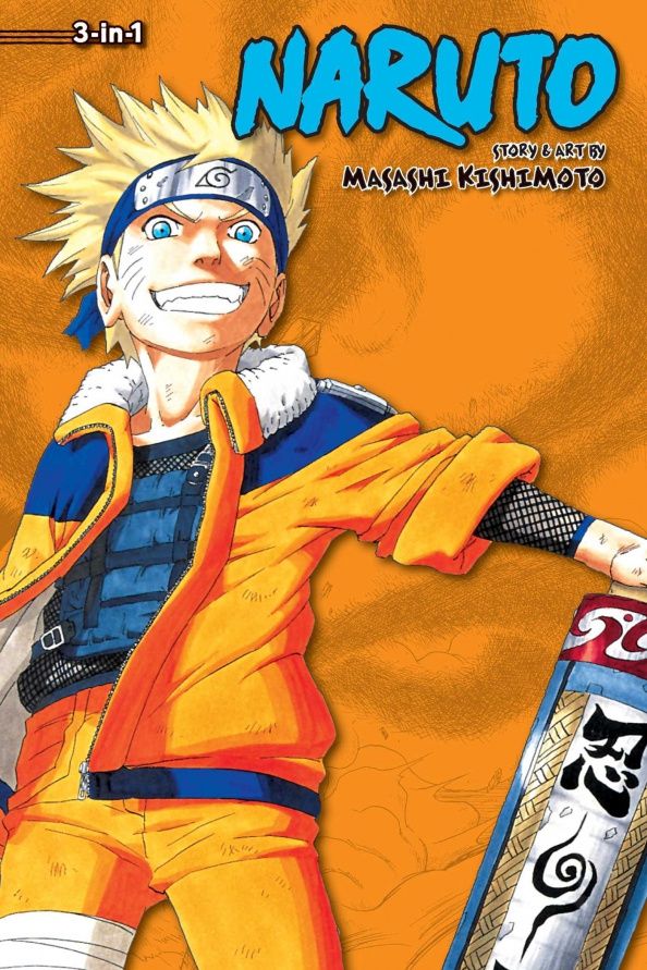 Кисимото Масаси: Naruto. 3-in-1 Edition. Volume 4
