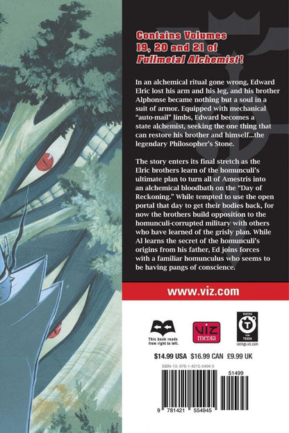 Hiromu Arakawa: Fullmetal Alchemist. 3-in-1 Edition. Volume 7