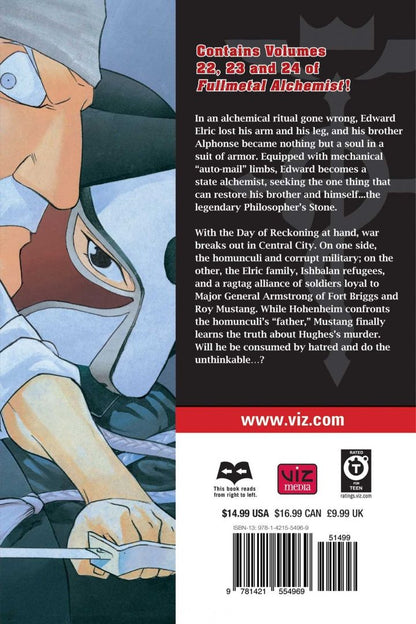 Hiromu Arakawa: Fullmetal Alchemist. 3-in-1 Edition. Volume 8